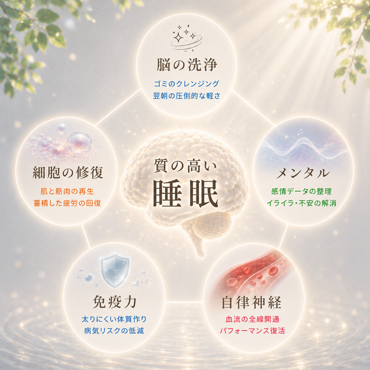 質の高い睡眠
